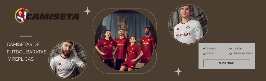 camiseta Roma 2022 2023